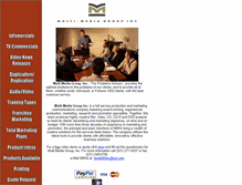 Tablet Screenshot of multi-mediagroup.com